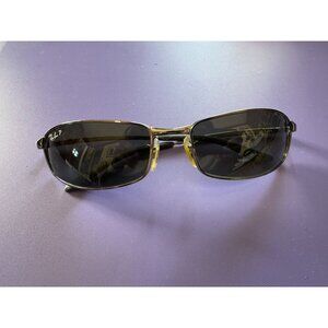 Italy Ray Ban Polarized Sun Glasses 3218 (Silver)